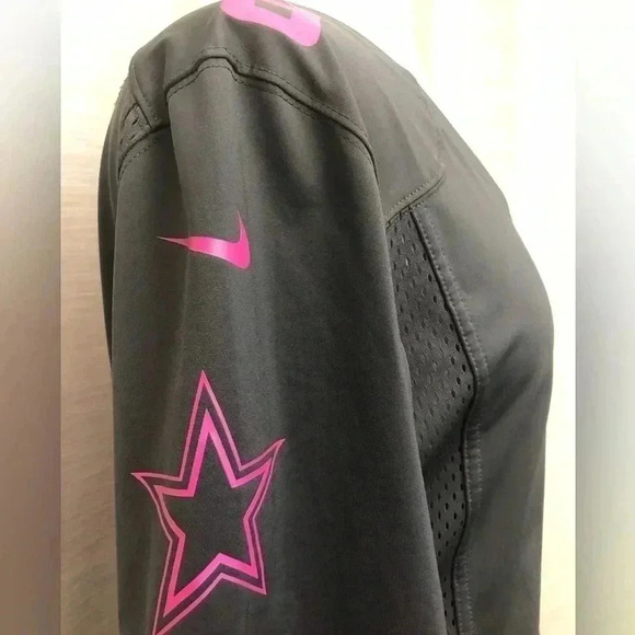NFL TEAM APPAREL “Tony Romo”Breast Cancer Awareness Fashion Jersey - Picture 6 of 13